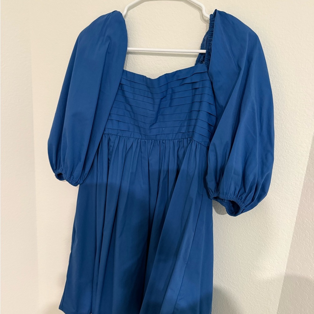 Abercrombie & Fitch Blue Smocked dress